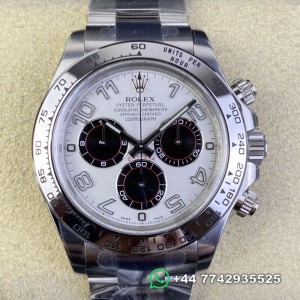 Clean Factory Rolex Cosmograph Daytona 116509 White Dial