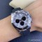 Clean Factory Rolex Cosmograph Daytona Replica Watches 116509 Silver White Dial Fluoro Rubber Strap