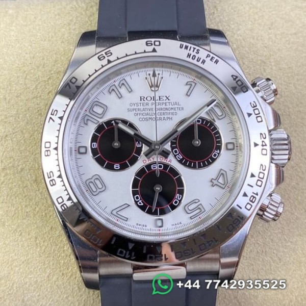 Clean Factory Rolex Cosmograph Daytona Replica Watches 116519-L Silver Panda Plate