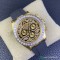 Clean Factory Rolex Cosmograph Daytona  Replica Watches 116588 TBR Full Diamond Tiger Dial
