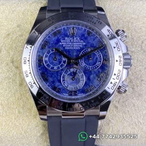 Clean Factory Rolex Cosmograph Daytona Replica Watches 116589 Rolex Blue Garnet Disc