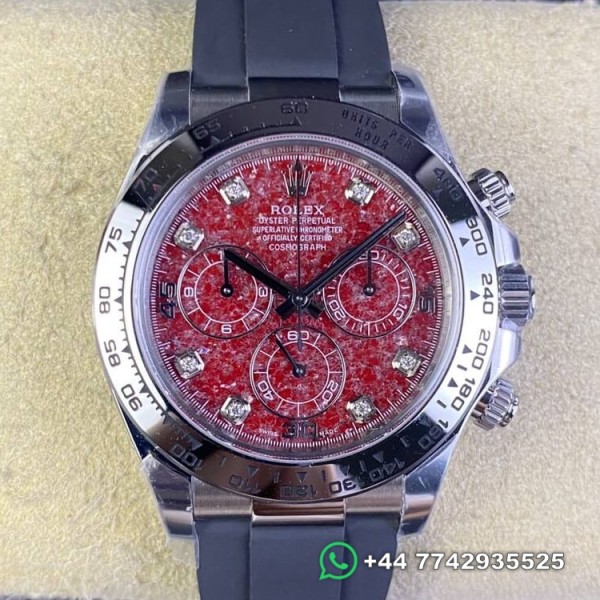 Clean Factory Rolex Cosmograph Daytona Replica Watches 116589 Rubber Watch Strap
