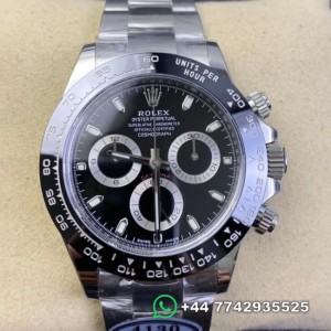 Clean Factory Rolex Cosmograph Daytona Replica Watches M116500LN-0002 Black Dial