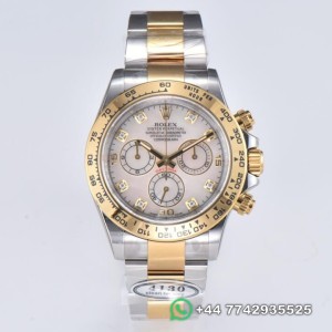 Clean Factory Rolex Cosmograph Daytona Replica Watches M116503-0007 Mother Of Pearl Dial