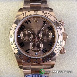 Clean Factory Rolex Cosmograph Daytona Replica Watches M116505-0011 Rose Gold