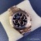 Clean Factory Rolex Cosmograph Daytona Replica Watches M116505-0015 Rose Gold Watches Black Dial