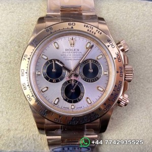 Clean Factory Rolex Cosmograph Daytona Replica Watches M116505-0016 Rose Gold Dial