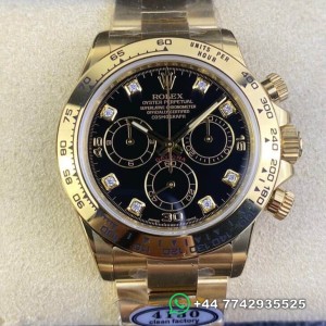 Clean Factory Rolex Cosmograph Daytona Replica Watches M116508-0008 Gold Watch
