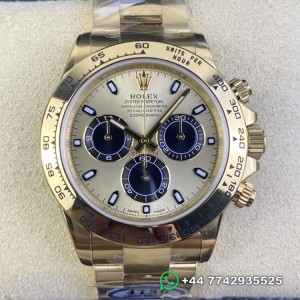 Clean Factory Rolex Cosmograph Daytona Replica Watches M116508-0014 Gold Watch