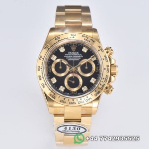 Clean Factory Rolex Cosmograph Daytona Replica Watches M116508-0016 Black Dial