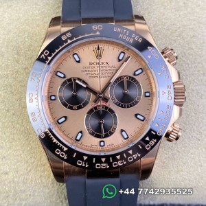 Clean Factory Rolex Cosmograph Daytona Replica Watches M116515LN-0018 Rose Gold Watch