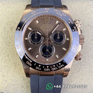 Clean Factory Rolex Cosmograph Daytona Replica Watches M116515LN-0041 Chocolate Panda Plate