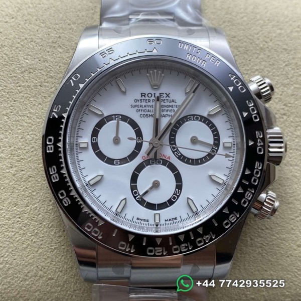 Clean Factory Rolex Cosmograph Daytona Replica Watches M126500LN-0001 4131 Movement