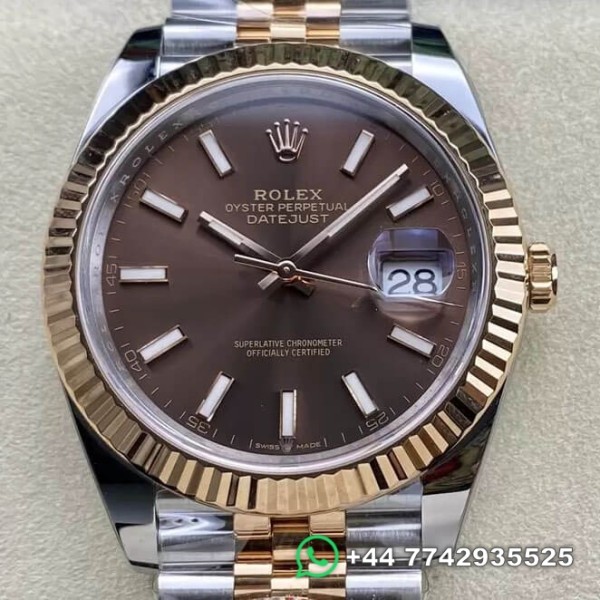 Clean Factory Rolex Datejust Replica Watches M126331-0002 Rose Gold Size 41mm