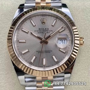 Clean Factory Rolex Datejust Replica Watches M126331-0010 Pink Size 41mm