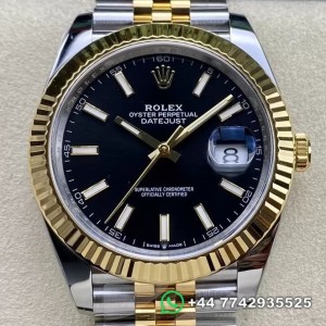 Clean Factory Rolex Datejust Replica Watches M126333-0014 Gold Watch Size 41mm