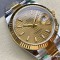 Clean Factory Rolex Datejust Replica Watches M126333-0021 Gold Dial Size 41mm
