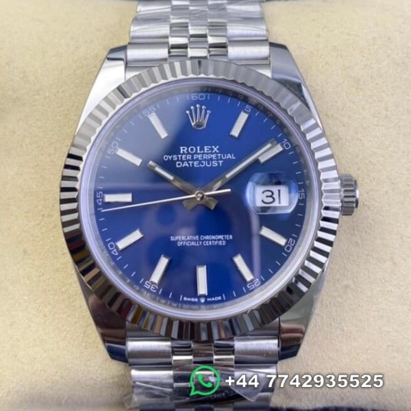 Clean Factory Rolex Datejust Replica Watches M126334-0002 Blue Dial