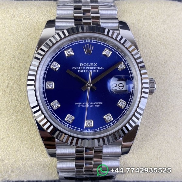Clean Factory Rolex Datejust Replica Watches M126334-0016 Blue Dial