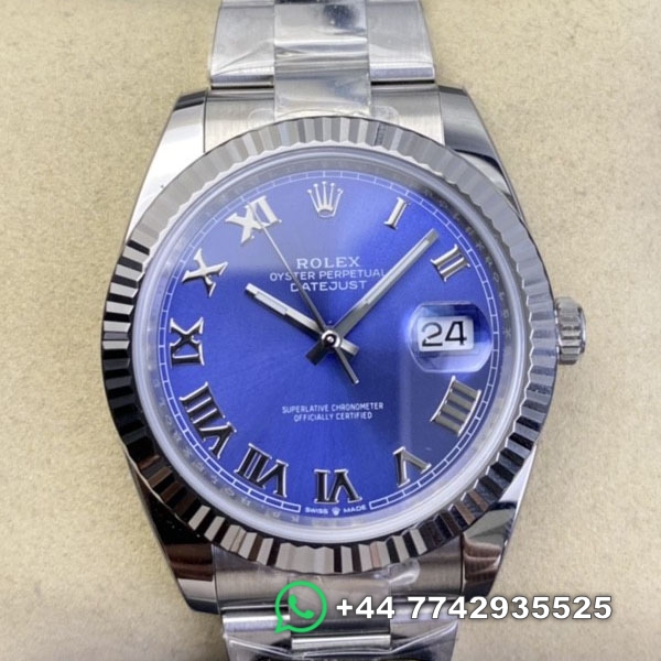 Clean Factory Rolex Datejust Replica Watches M126334-0025 Blue Dial