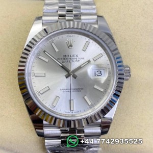 Clean Factory Rolex Datejust M126334-0004 Silver Dial