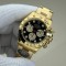 Clean Factory  Rolex Daytona Gold Replica Watches M126508-0003 Black Dial  