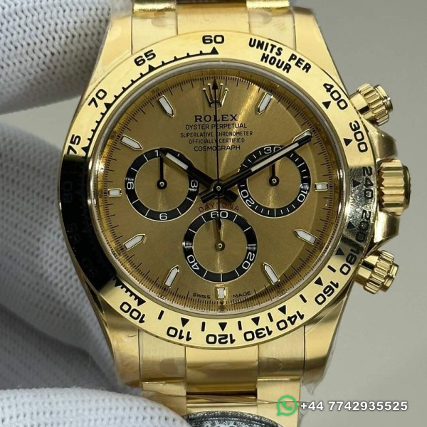 Clean Factory Rolex Daytona Replica Watches M126508-0005  Gold Watches