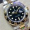 Clean Factory Rolex GMT Master II Replica Watches 116713-LN-78203 Gold Watches