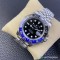 Clean Factory Rolex GMT Master II Replica Watches M126710BLNR-0002 Batman 3186 Black Dial