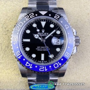 Clean Factory Rolex GMT Master II Replica Watches M126710BLNR-0003  Black Dial