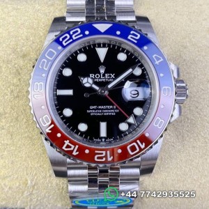 Clean Factory Rolex GMT Master II M126710BLRO-001 Black Dial Jubilee Bracelet