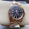 Clean Factory Rolex GMT Master II Replica Watches M126715CHNR-0001 Rose Gold