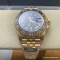 Clean Factory Rolex GMT Master II Replica Watches M126718GRNR-0001 Gold Watch Black Dial 