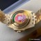Clean Factory Rolex GMT Master II Replica Watches M126718GRNR-0001 Gold Watch Black Dial 