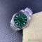 Clean Factory Rolex Oyster Perpetual Replica Watches M124300-0005 Green Dial Size 41mm