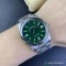 Clean Factory Rolex Oyster Perpetual Replica Watches M124300-0005 Green Dial Size 41mm