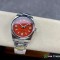 Clean Factory Rolex Oyster Perpetual Replica Watches M124300-0007 Coral Red Dial Size 41mm