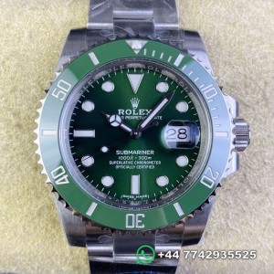 Clean Factory Rolex Submariner 116610LV-0002 Green Dial