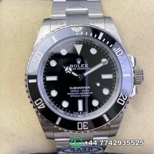 Clean Factory Rolex Submariner M124060-0001 Replica Watches Black Dial