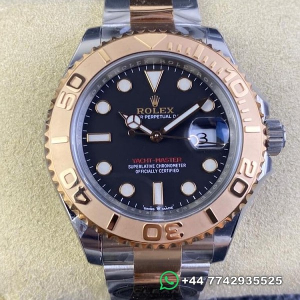 Clean Factory Rolex Yacht Master Replica Watches M126621-0002  Black Dial