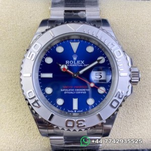 Clean Factory Rolex Yacht Master Replica Watches M126622-0002 Blue Dial