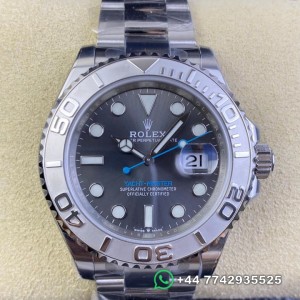 Clean Factory Rolex Yacht Master Replica Watches M126622-0001 Black Dial