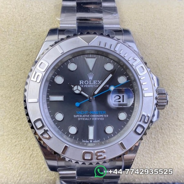 Clean Factory Rolex Yacht Master Replica Watches M126622-0001 Black Dial