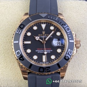 Clean Factory Rolex Yacht Master Replica Watches M126655-0002 Rose Gold Watch